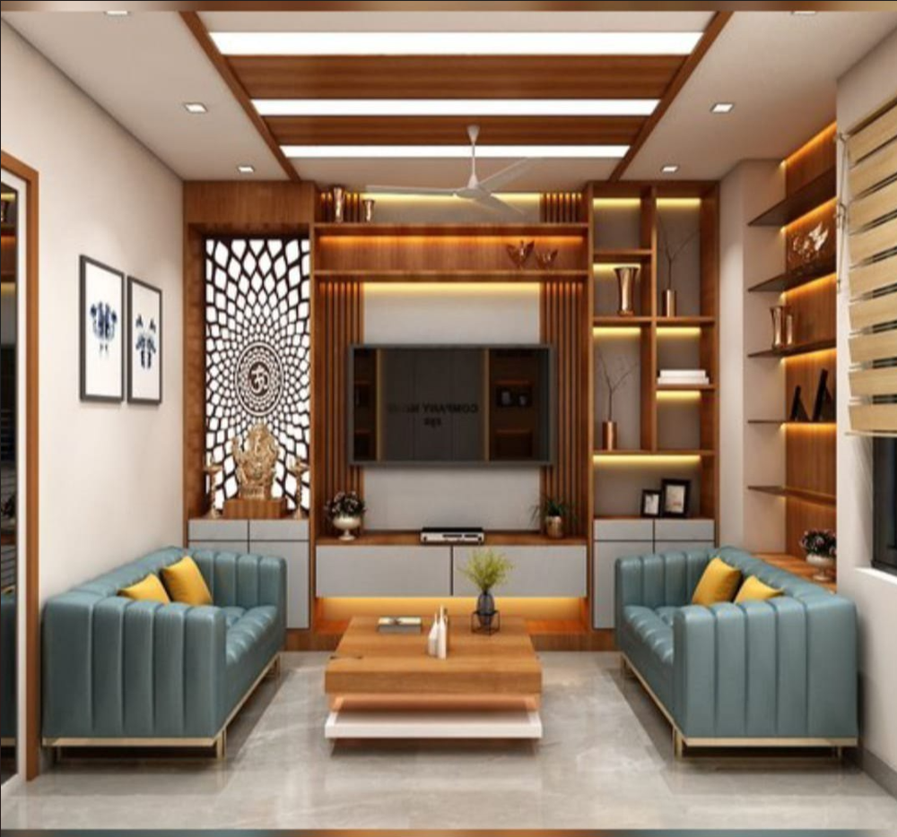 Interior Designing of a living room