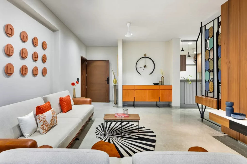 Interior Designing of a living room